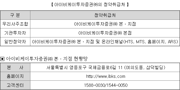 한중엔시에스 공모주 청약 방법