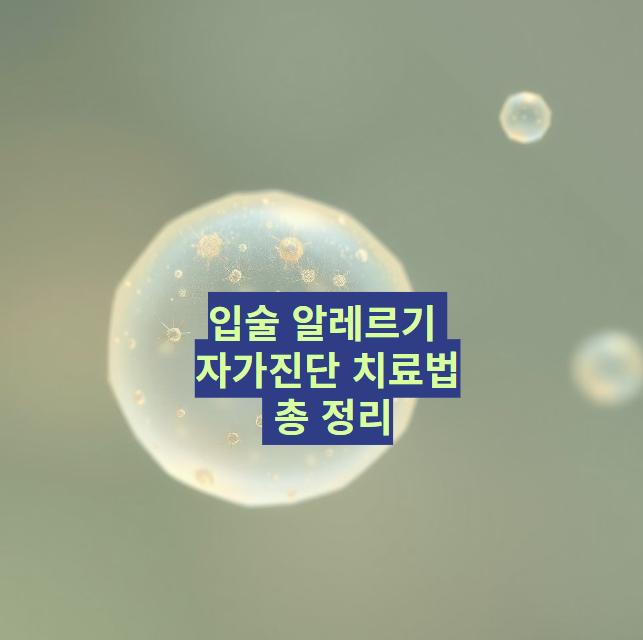 입술-알레르기