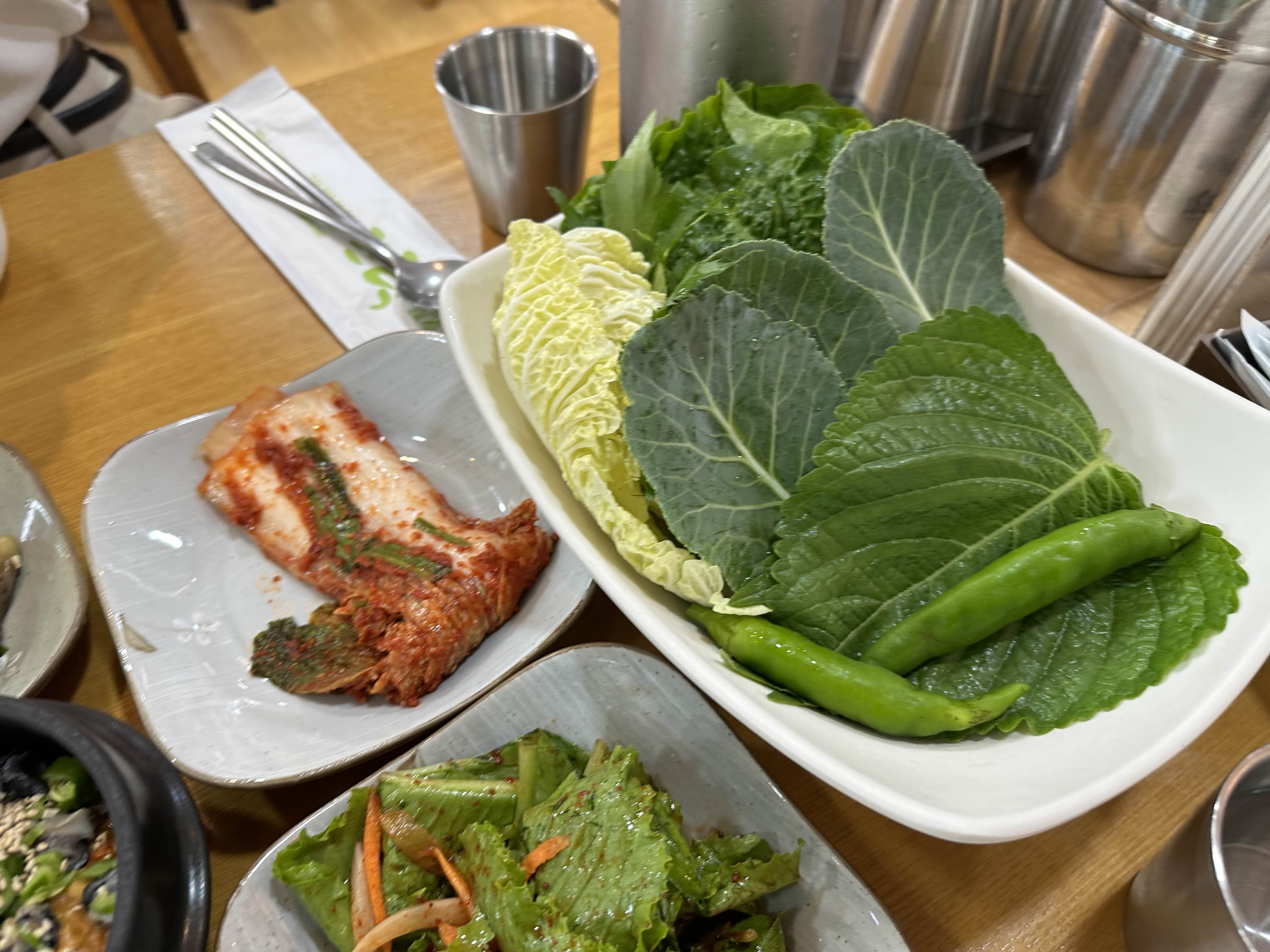 강된장쌈밥