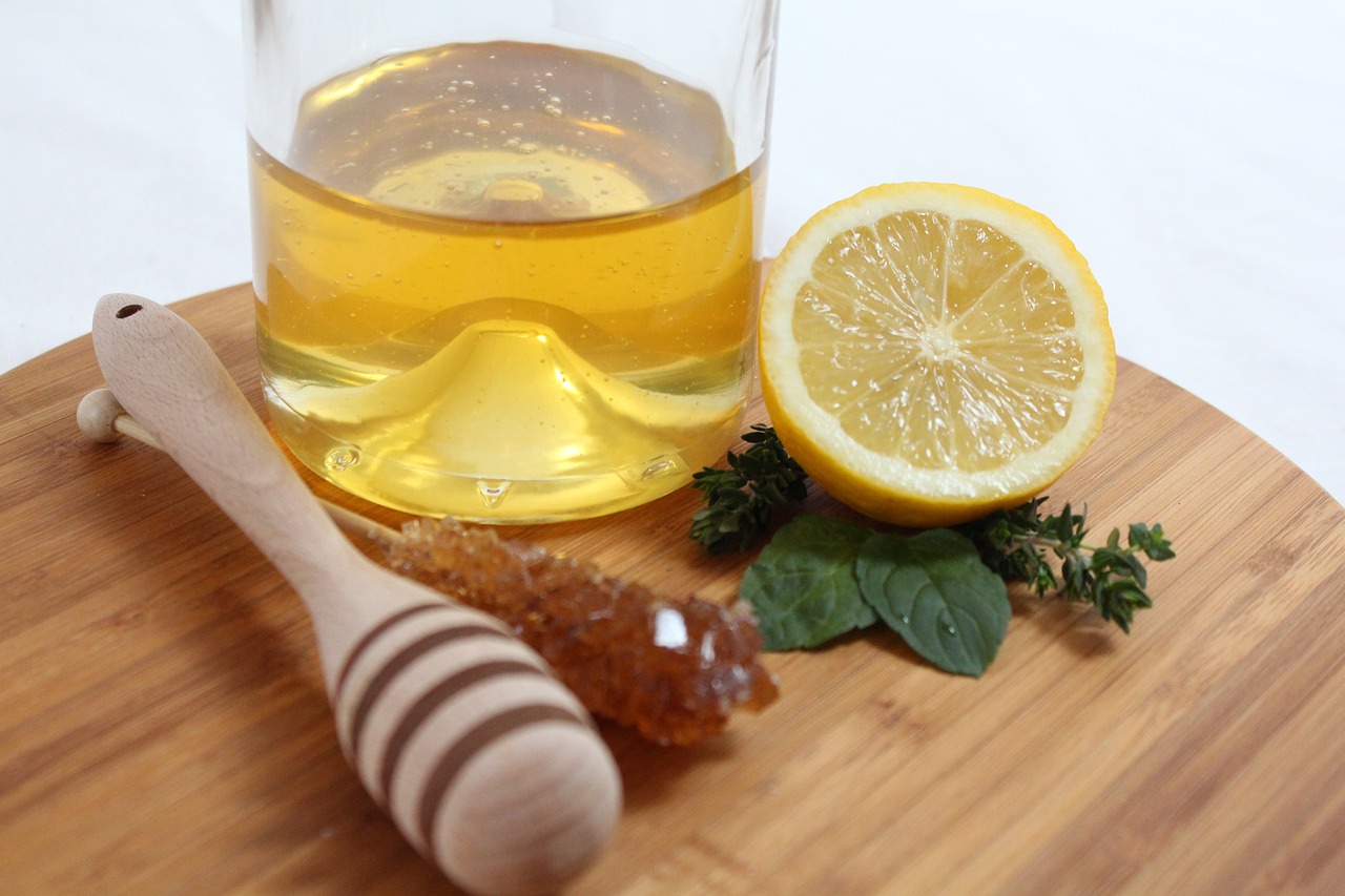꿀을 이용한 건강한 레시피 - 꿀 레몬차