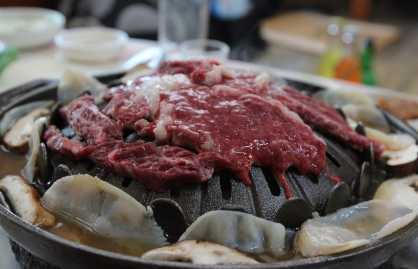  백반기행 장흥 삼합 한우 기조개 세트 석화 굴구이 주문하는곳