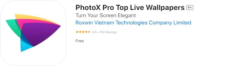 PhotoX Pro Top Live Wallpapers