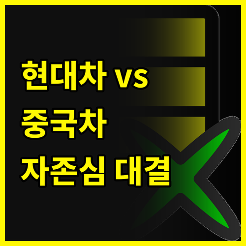 현대차 vs 중국차, 자존심 대결! 