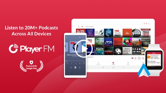 안드로이드를 위한 최고의 무료 팟캐스트 앱 추천 - Player FM