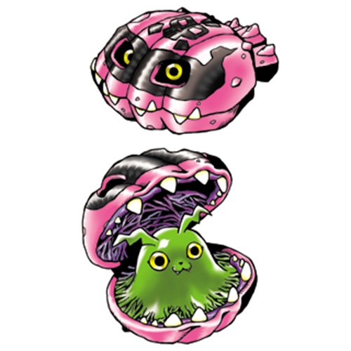  [디지몬도감] 샤코몬 シャコモン 샤코몬 SHAKOMON