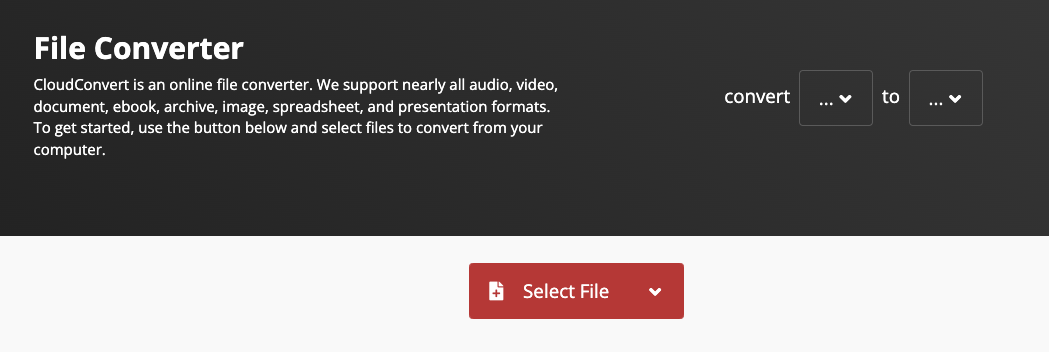 CloudConvert