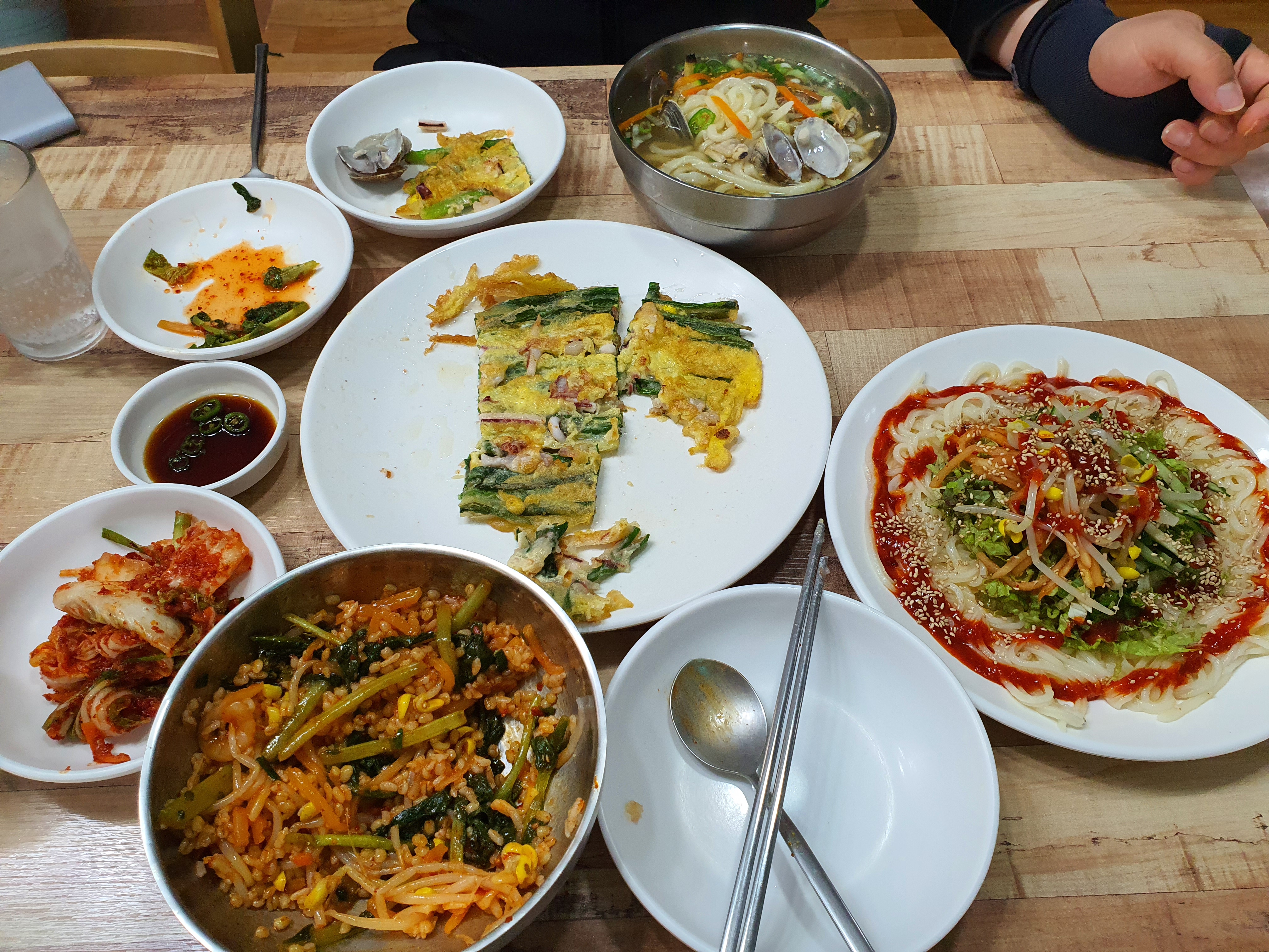  제주도 시내 가성비 점심 맛집 추천! 제주시외버스터미널 인근, 오양 손칼국수