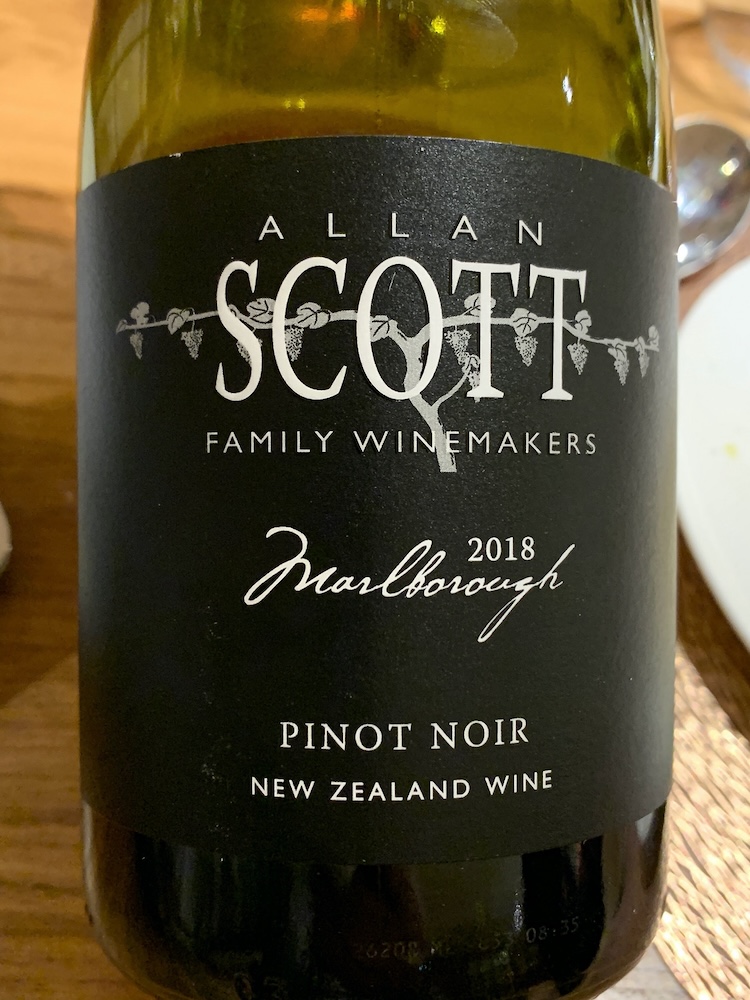 Allan Scott Black Label Pinot Noir 2018