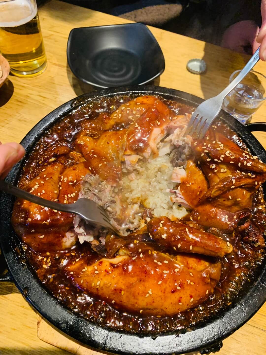 누룽지 양념구이