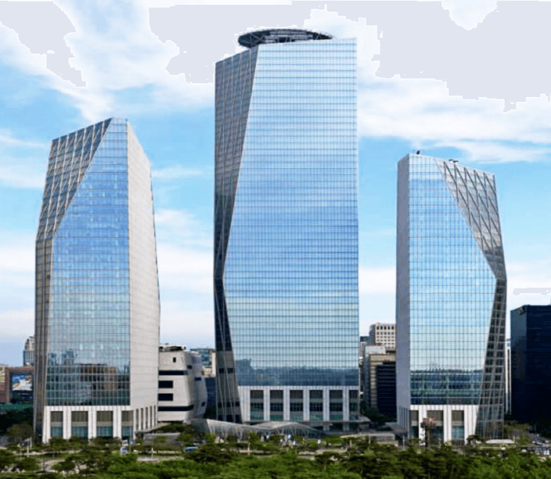 여의도IFC 빌딩 전경