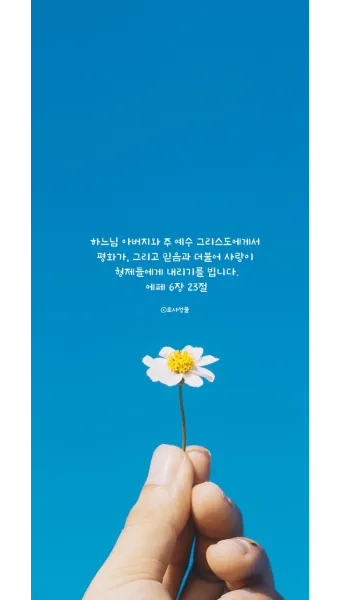 마음의 평화를 찾게 해주는 성경 말씀 평화 위로_22