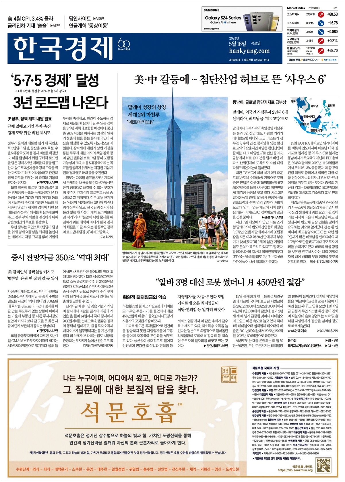 (2024년 12차) 석문호흡 (石門呼吸) @ 한국경제 (韓國經濟)