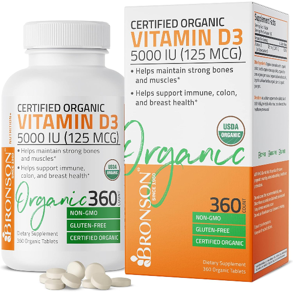 Bronson-비타민D3-5000IU