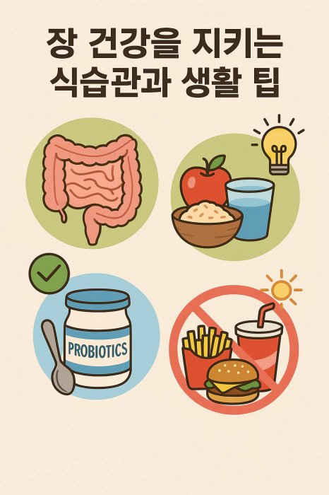 장 건강 지키는 습관 7가지