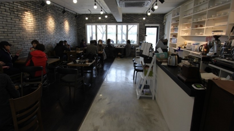  용인 카페 인테리어 "작은카페 시공 현장"