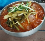 열무냉국수