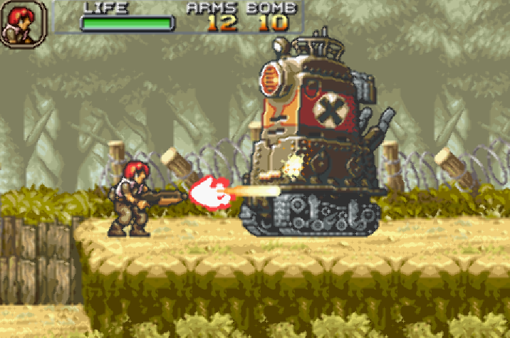  게임보이 어드벤스 / GBA (SNK 플레이모어) - 메탈 슬러그 어드밴스 한글판 다운로드
