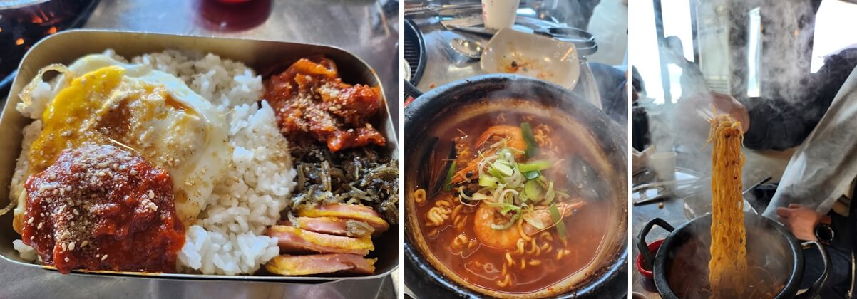 도시락-라면