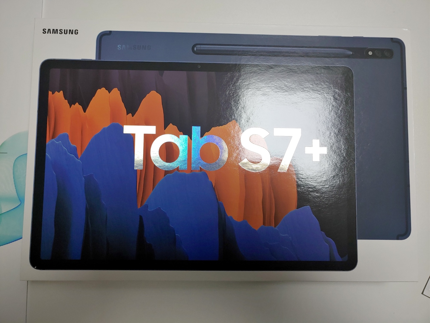  비전문가의 갤럭시탭s7+ 플러스 네이비 512g 개봉기
