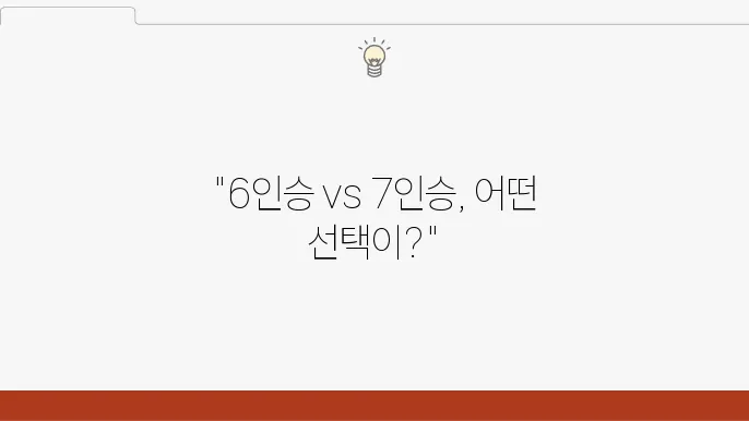 2024 현대 제네시스 GV80 6인승 7인승 차이