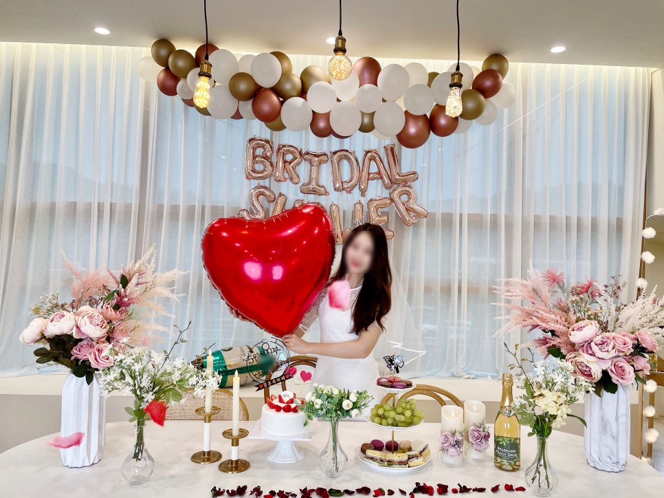 송파성남 위례 신부샤워 파티룸 추천@로웰모먼트 5