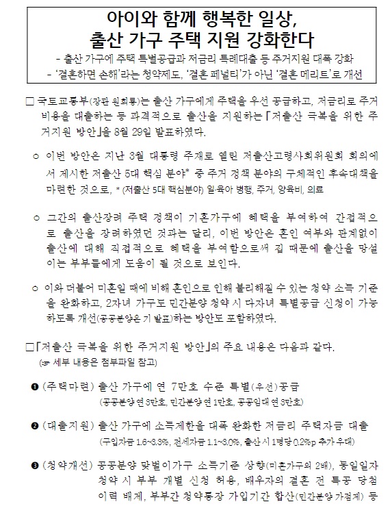 변경 청약제도