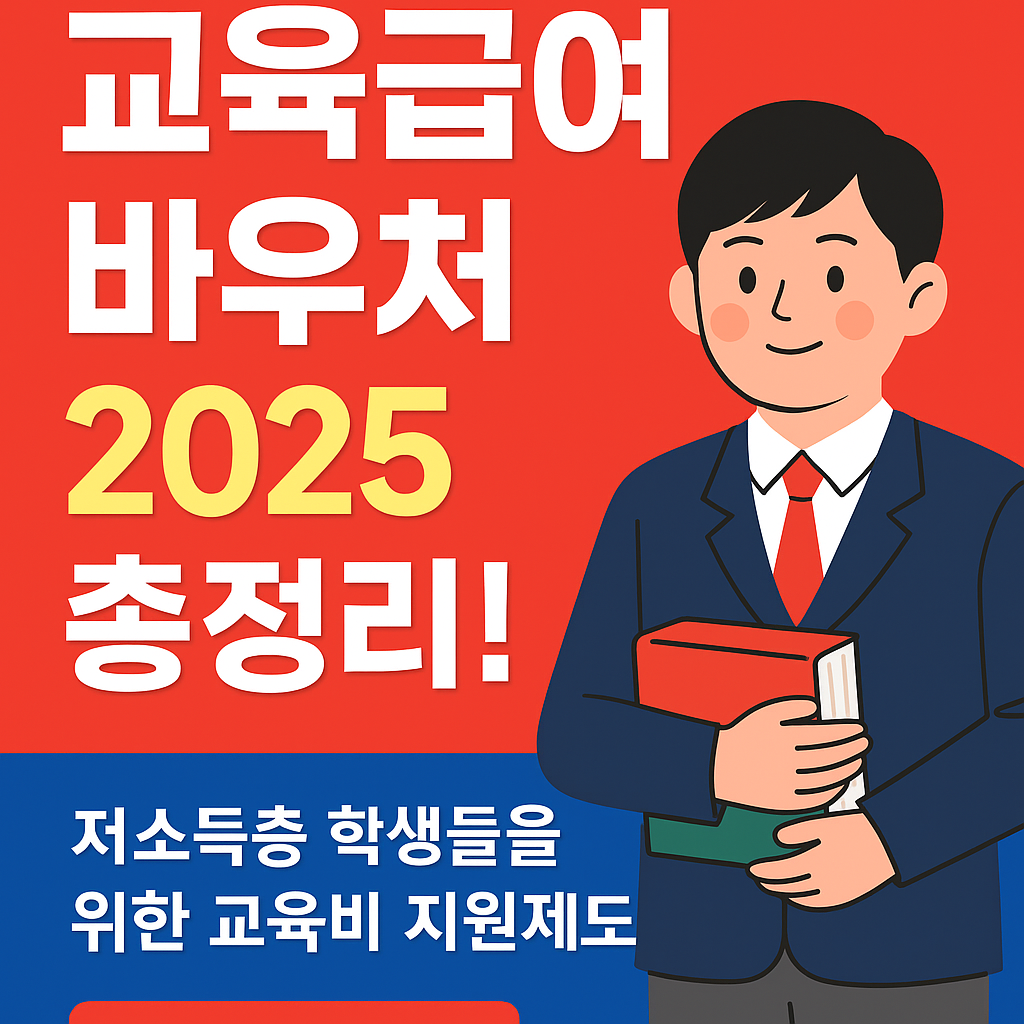 2025년 교육 급여 바우처