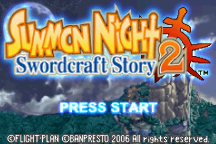  반프레스토 (Banpresto) - 서몬나이트 크래프트 소드 스토리 2 북미판 Summon Night Swordcraft Story 2 USA (게임보이 어드벤스 - GBA - 롬파일 다운로드)