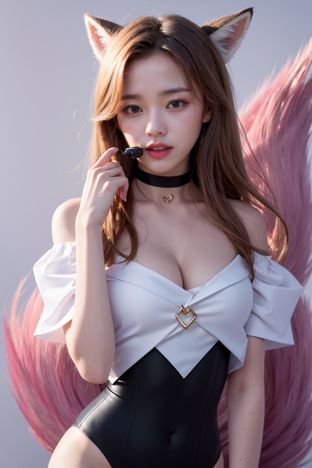  AI로 생성한 K/DA 아리 코스프레한 실사풍 사진 만들기