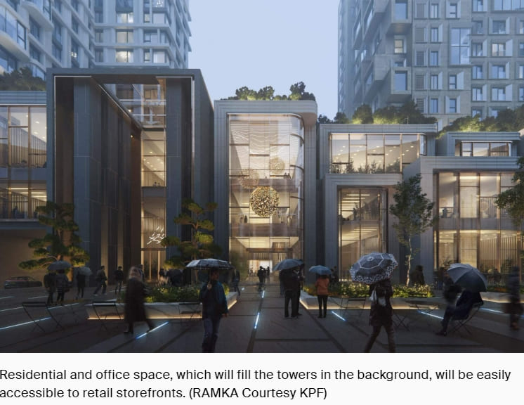 총사업비 11조 용산 유엔사 부지 &#39;더 파크사이드 서울&#39; 디자인 공개 KPF unveils plans for a new neighborhood in Seoul