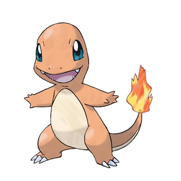  [포켓몬도감]  No. 004 파이리 Charmander #004