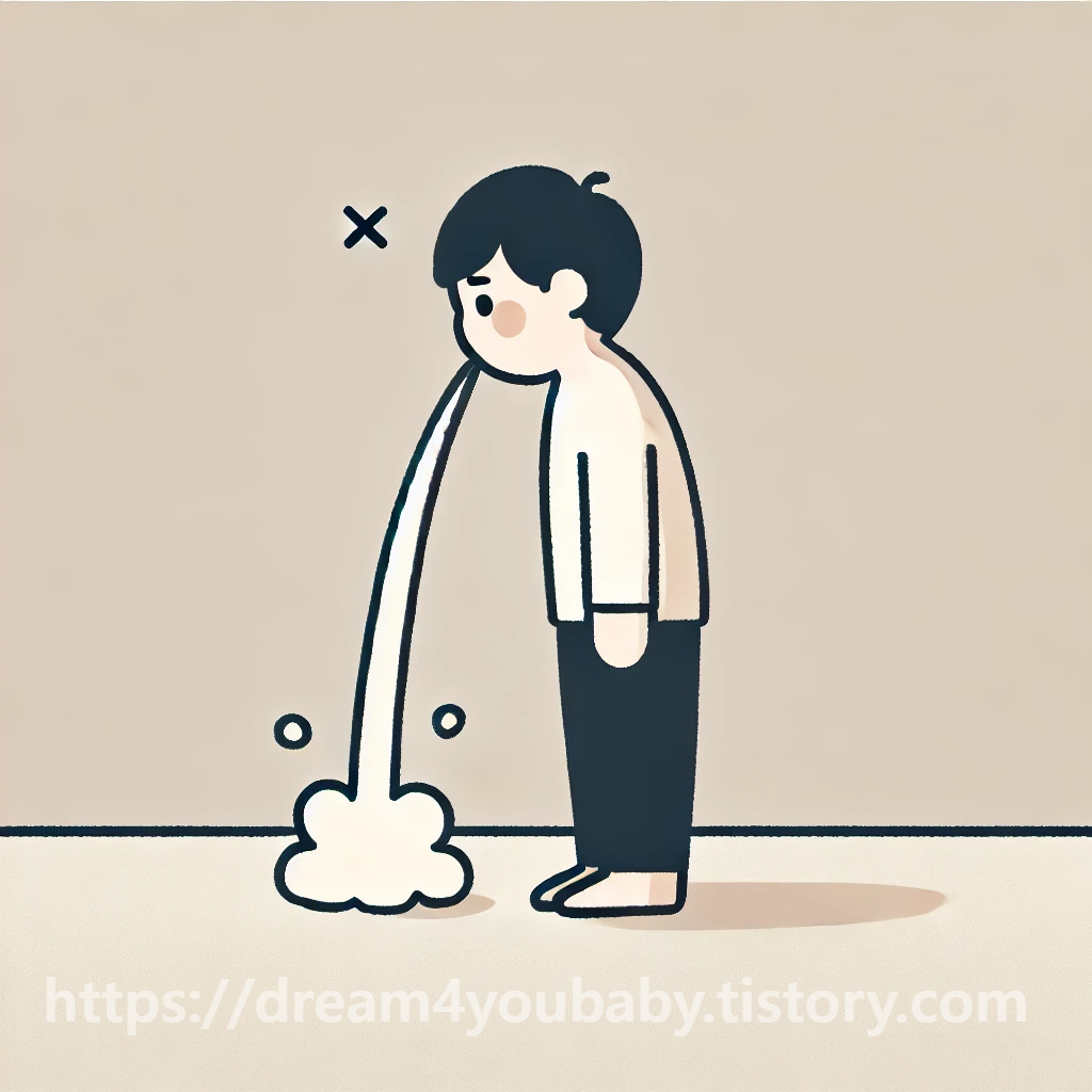 토하는꿈해몽
