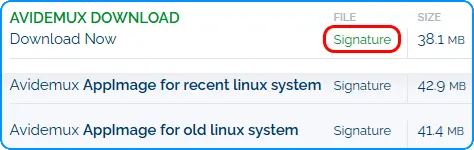 AVIDEMUX DOWNLOAD
Download Now Signature