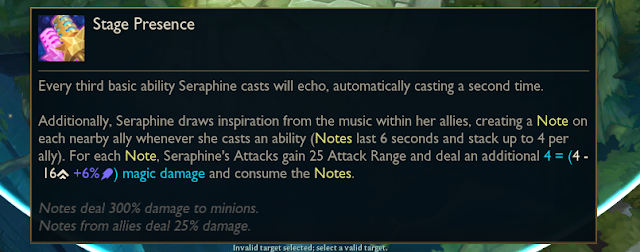  롤 2/22 11.5 PBE 업데이트 : 세라핀 너프 및 잠정 밸런스 변경