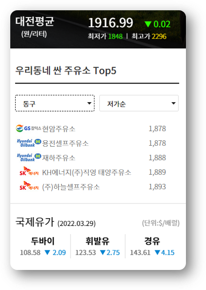 용전주유소 이미지