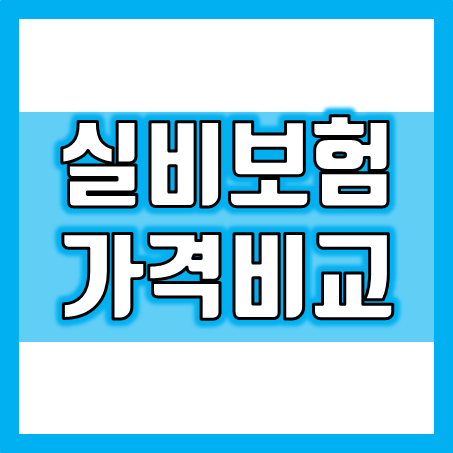  실비보험료 비교, 회사별 실손보험료 얼마인지 즉시 확인할 수 있어요.