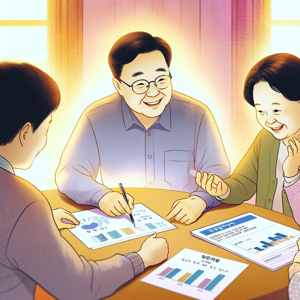 계산하는 가족