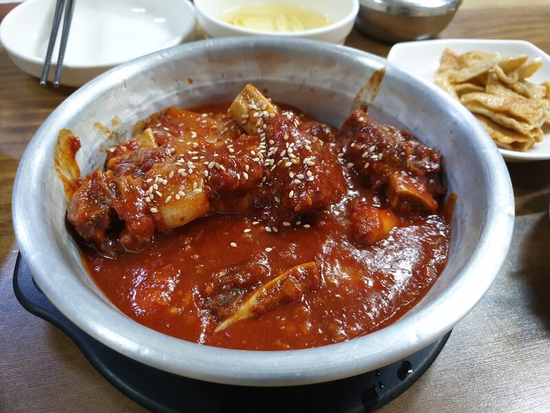  경산 영남대 후문 맛집_대윤찜갈비 매운 돼지갈비찜 맛집
