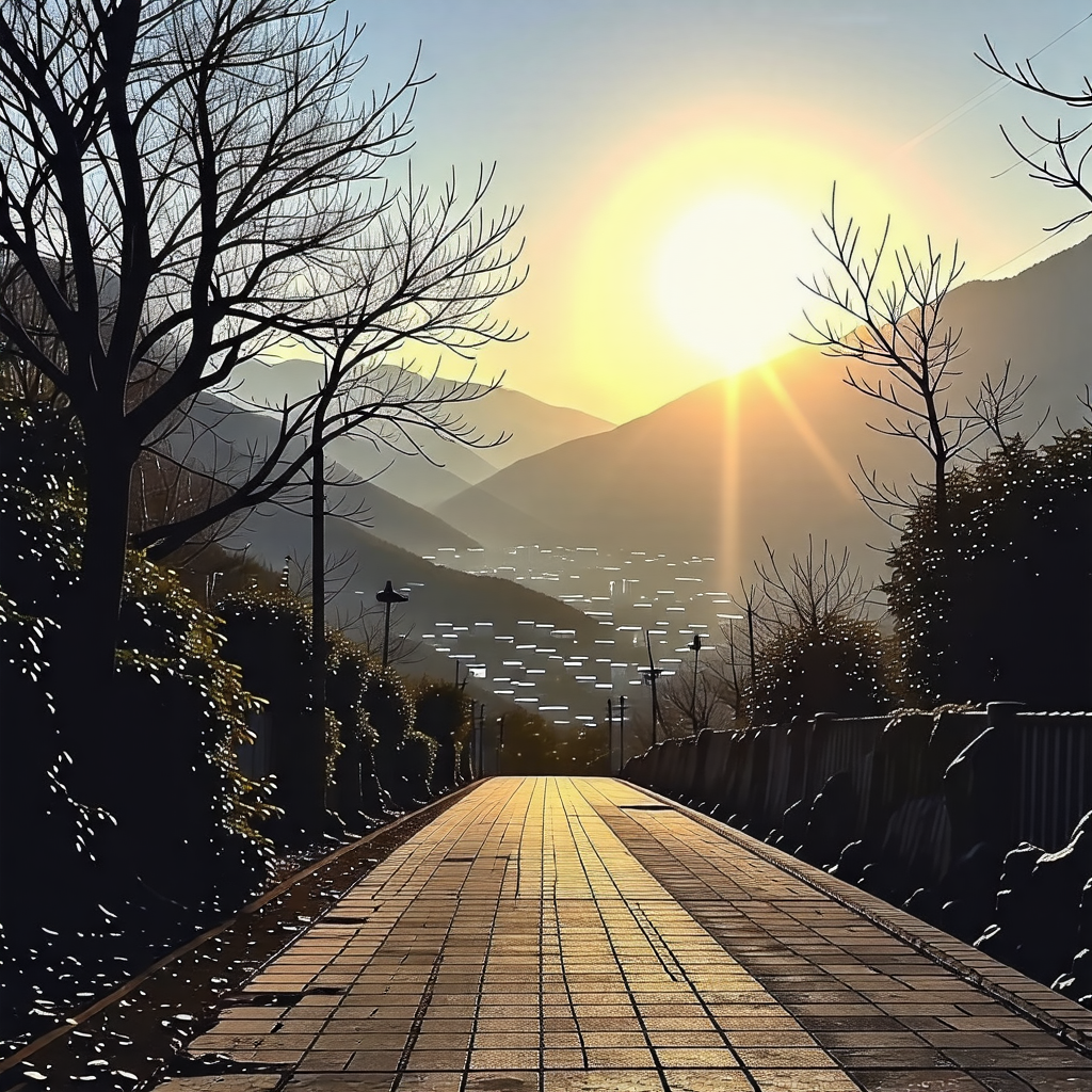햇빛, 한주