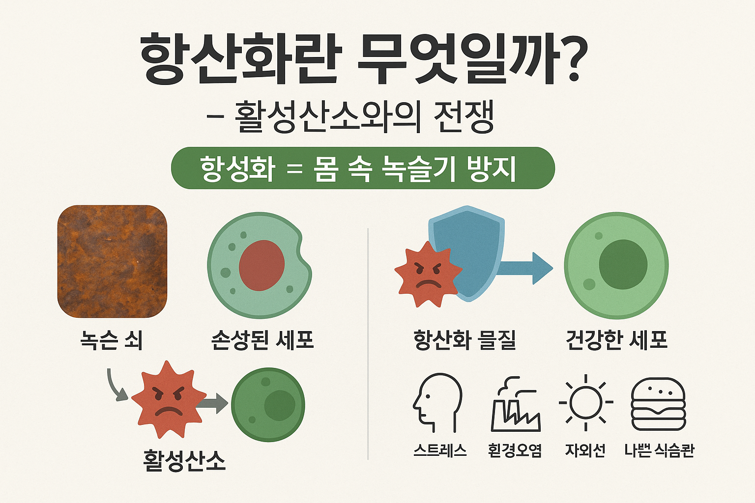 항산화란 무엇일까