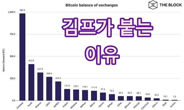 비트코인 김치프리미엄 김프로보는 시장분석