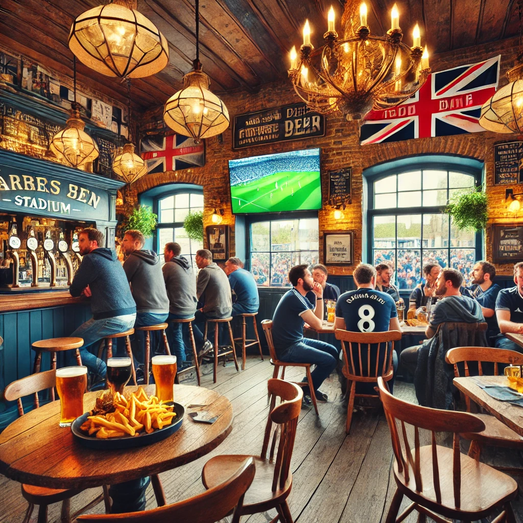 The Blue Anchor 음식점