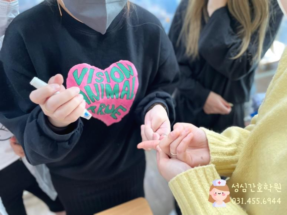  성심 안양간호학원, 국비간호조무사반 실습시간
