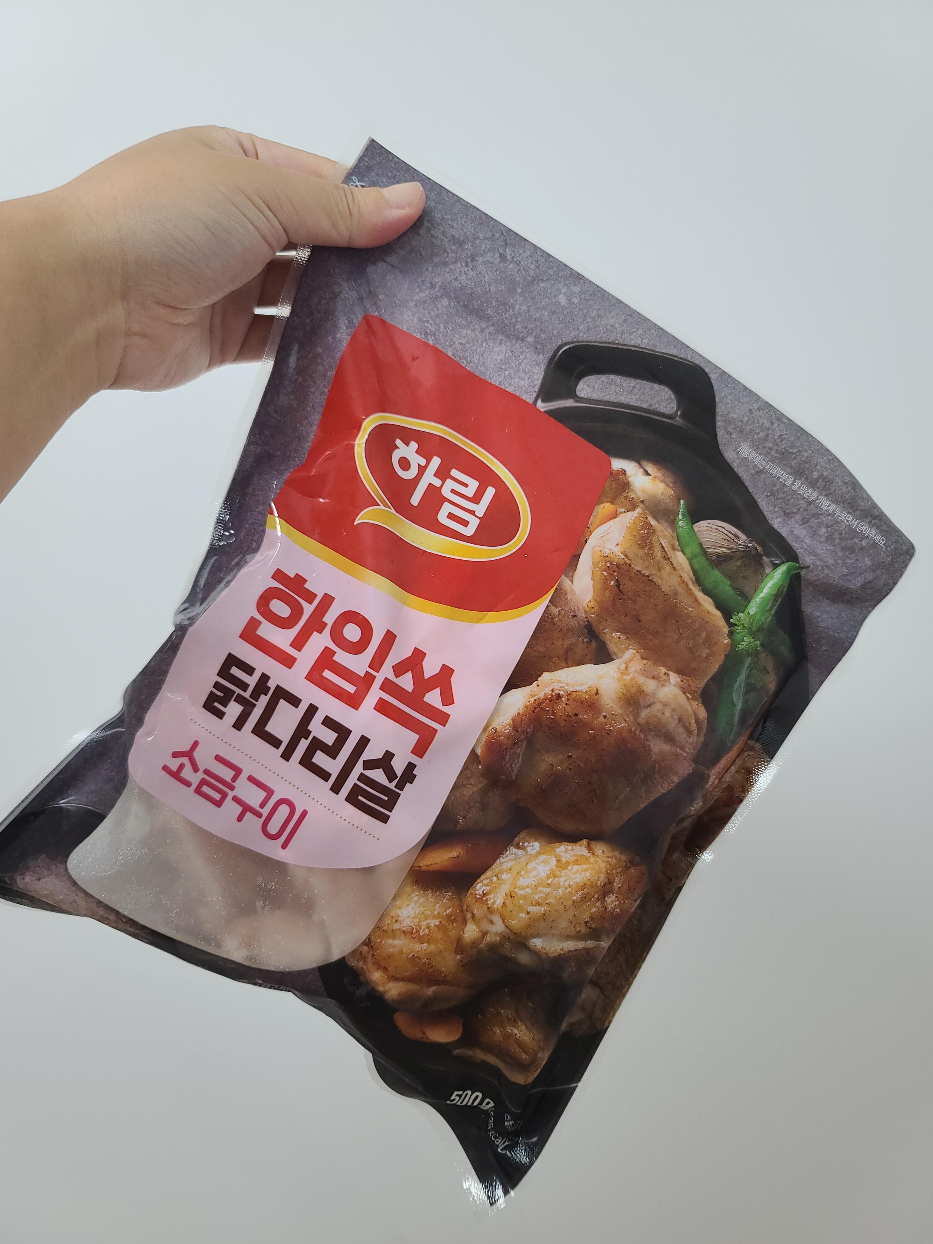  마켓컬리 추천템 하림 한입 쏙 닭다리살 소금구이 리뷰