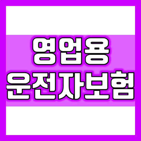  영업용운전자보험 가격 얼마까지 낮춰서 가입할 수 있을까?