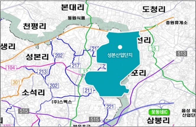 계룡건설산업&#44; 음성 성본산단 F2 물류센터 신축공사