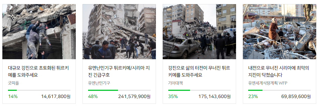 튀르키예 기부
