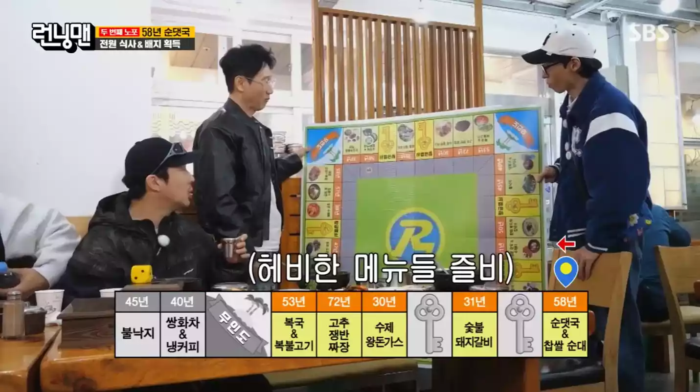 마블판과 멤버 3인