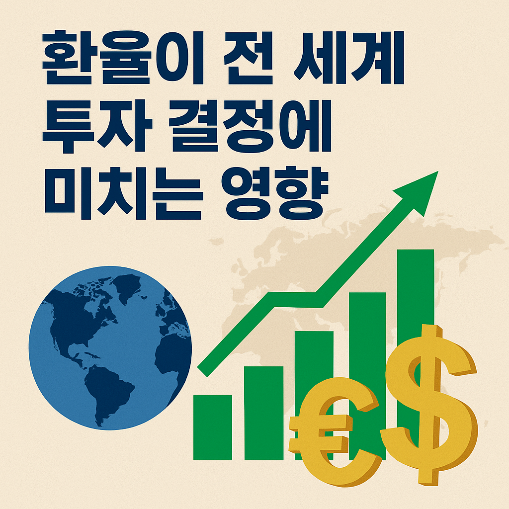 환율이 전 세계 투자 결정에 미치는 영향