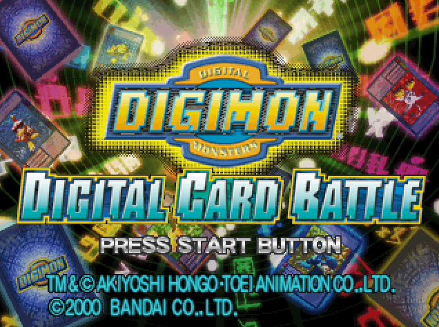  Bandai - 디지몬 디지털 카드 배틀 북미판 Digimon Digital Card Battle USA (플레이 스테이션 - PS - iso 다운로드)
